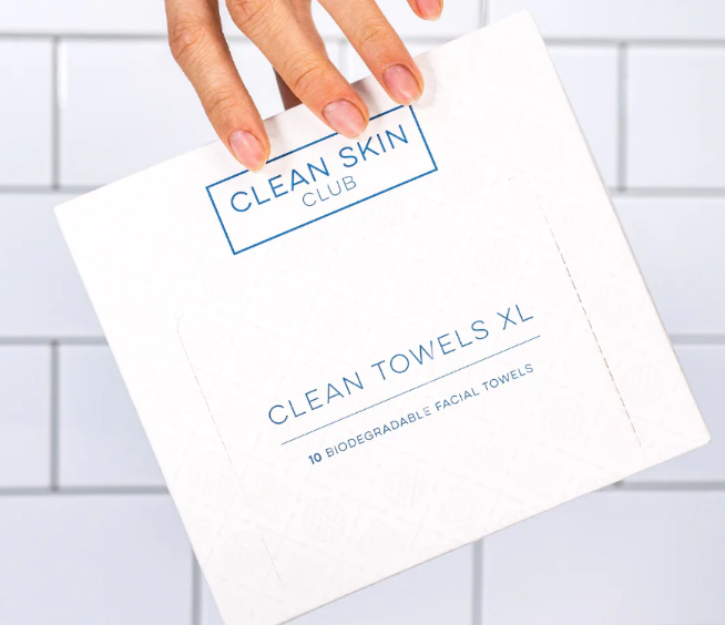 Clean Skin Club Clean Towels XL Travel (10 Count)