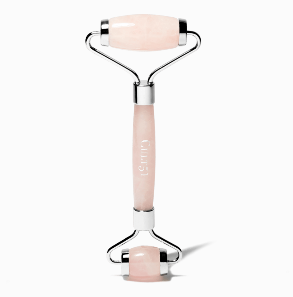 Cult51 Rose Quartz Anti-Ageing Facial Massage Roller