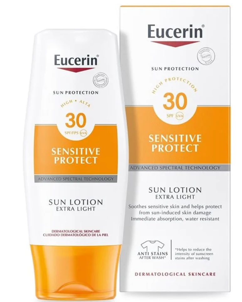 Eucerin Sensitive Protect Sun Lotion Extra Light SPF30 150ml