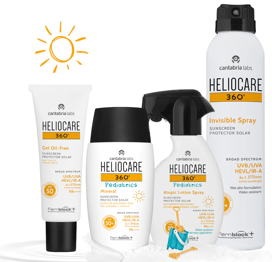 Heliocare Family Face and Body Bundle Sun Protection