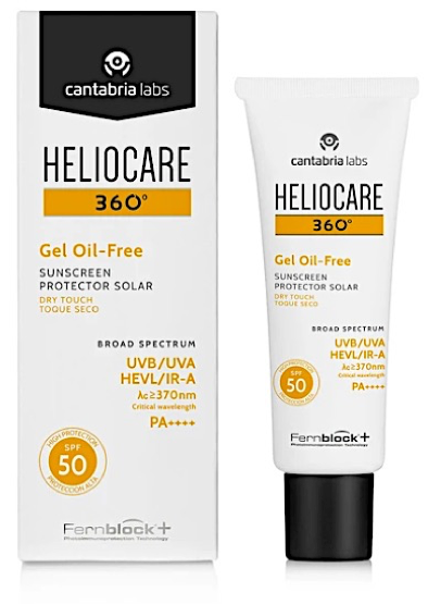 Heliocare 360 Oil Free Gel 50ml Sun Protection